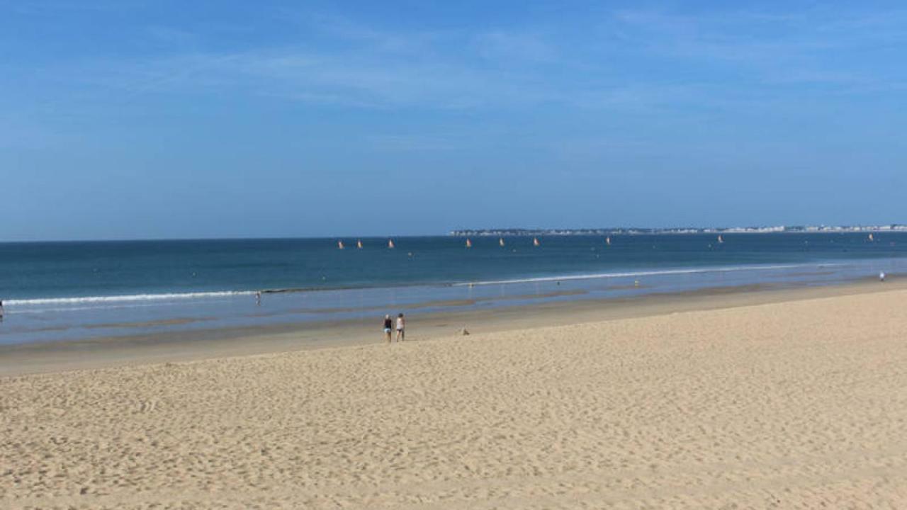 Studio Face Mer Pornichet - Vue Baie De La Baule 외부 사진